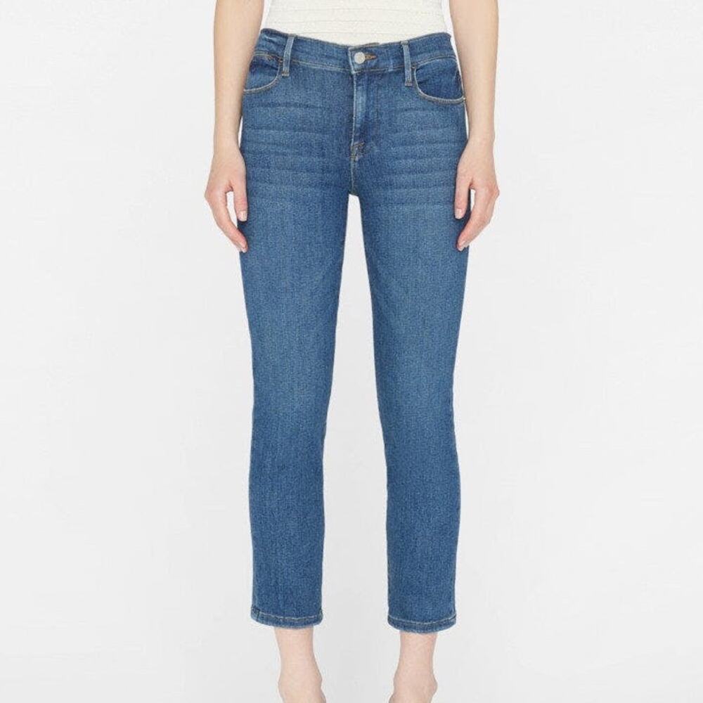 Frame Le High Straight Jeans 24